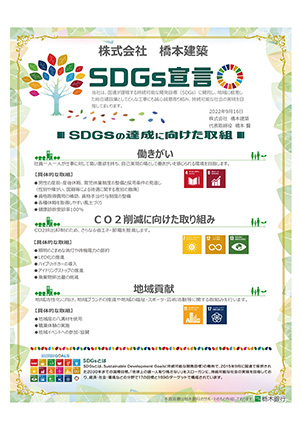 SDGs宣言イメージ